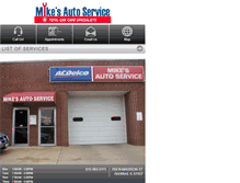 Tablet Screenshot of mikesonmadison.com